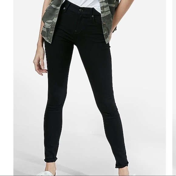 Express Pants - Express Mid Rise Skinny  Jeans